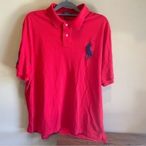 Polo by Ralph Lauren Men's Red Classic Fit Polo Shirt